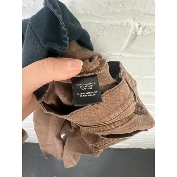 Lafayette 148 Women's Trouser Pants Straight Leg Mid Rise Brown Size 4 Petite - Picture 4 of 5